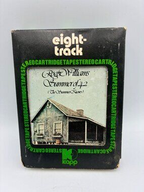 Roger Williams Summer Of 42 8-Track Cartridge Kapp Stereo KB-3650 Vintage Audio
